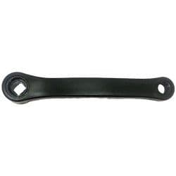 Pedivela Esquerdo Aço 170mm Preto