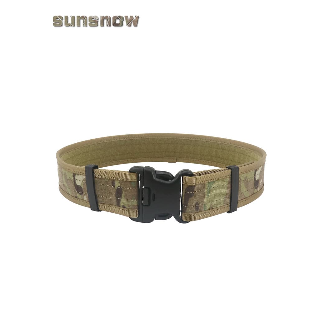 [Sun Snow] JT Tactical Multifuncional Equipamento Treinamento Duty Cinto Liberação Rápida Leve Cinto de Escalada Ao Ar L
