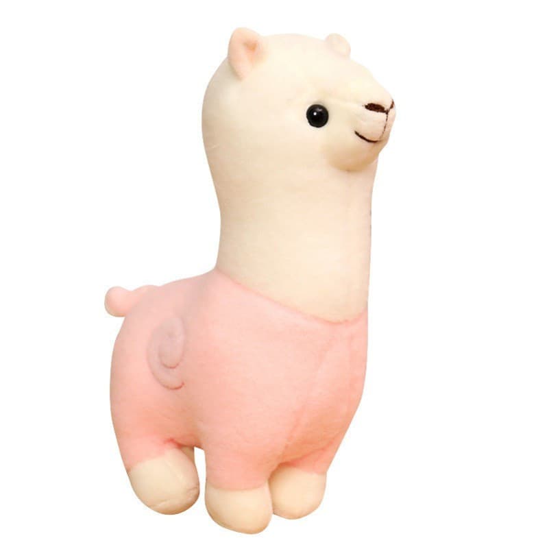 Brinquedo De Pelúcia De Alpaca Simulado Com Toque Super Macio Vicuna Boneca Exposição De Zoológico Presente Infantil Ani