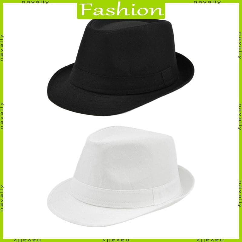 nava Cavalheiro Masculino Chapéu Fedora Para Inverno Outono Elegante Senhora Feltro Homburg Igreja Fot