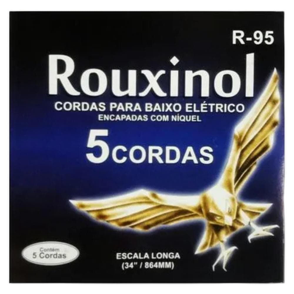 ENCORDOAMENTO CONTRA BAIXO ROUXINOL R95 5-CORDAS