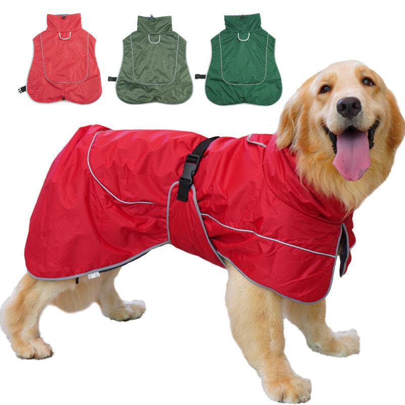 Suprimentos Para Animais De Estimação Border Collie & Golden Retriever Grande Roupas Cães Inverno Calor Pet Down Jaqueta