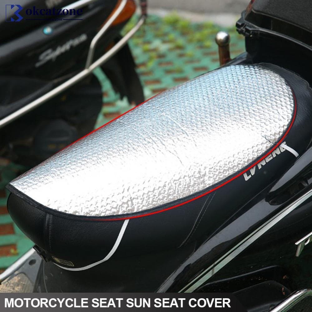 OKCATZONE Assento Da Motocicleta Almofada De Sol Capa Verão Pára-Isolamento Térmico À Prova Dwaterproof Água Proteção An