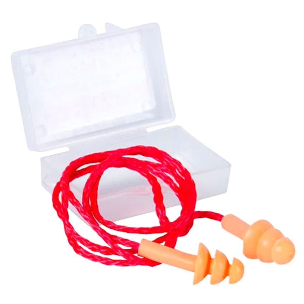 Protetor Auricular tipo Plug em Copolímero com Cordão LEDAN - 3531