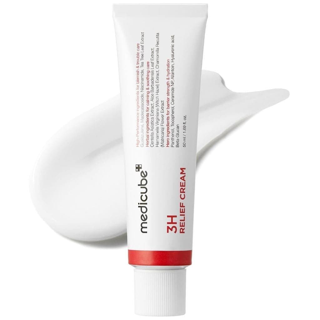 medicube3H DailyRelief | Hidratante Diário para Todos os Tipos | Leve   Confortável   Ideal para uso após tratamento de