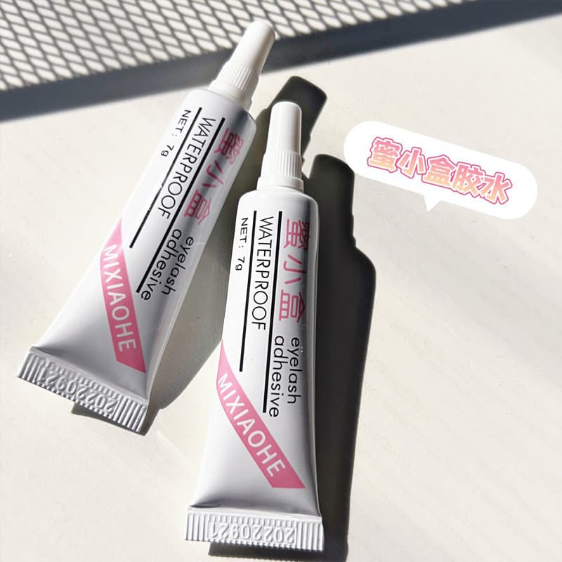 Cola para cílios postiços, cílios multiuso, pálpebras duplas disponíveis, branco Natural, 7g, cola para cílios