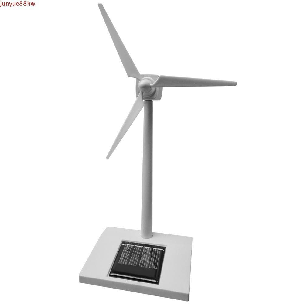 JUNYUE 3D Moinho De Vento Educação Diversão DIY Brinquedo De Construção Turbina Eólica Movido A Energia Solar Brinquedos