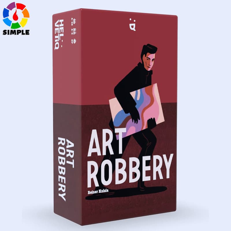 Helvetiq Art Robbery Card Game - Strategic Heists and Cunning Thieves!