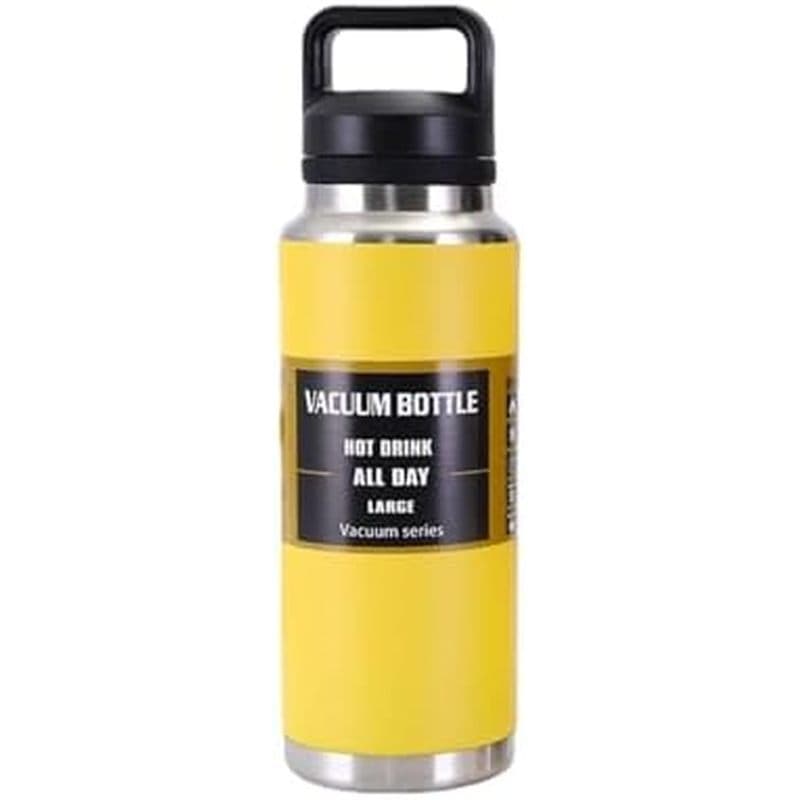 Copo Isolado , Chaleira Esportiva Portátil De Aço Inoxidável 304 De Grande Capacidade Para Ciclismo Ao Ar Livre E Montan