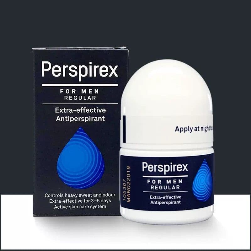 Perspirex Antitranspirante Roll-On para Homens e Mulheres, Remoção de Odor de Longa Duração, Desodorante para Axilas, Di