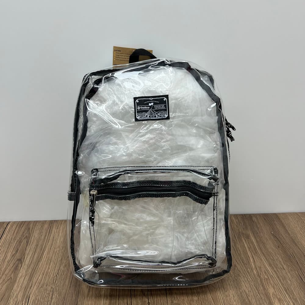 Out K velho bonito cauda ordem Casual transparente mochila saco de geléia grande capacidade Fitness natação mochila à pr