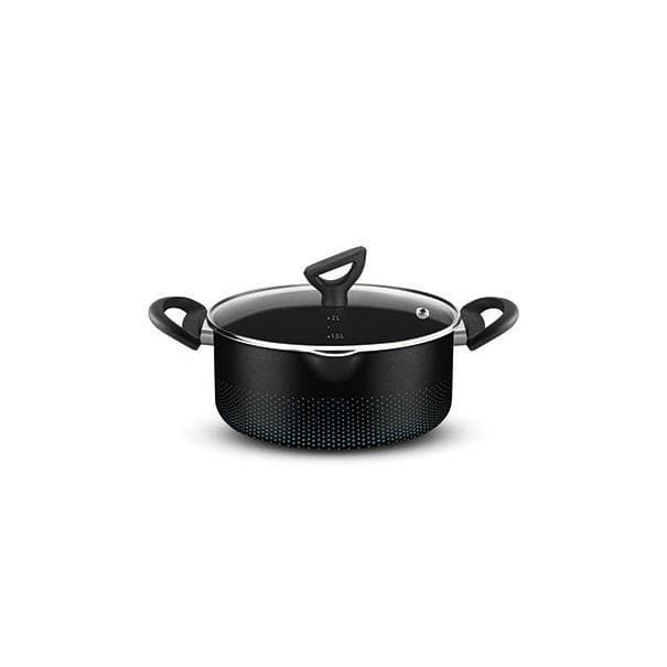 Caçarola Rochedo Smart Com Tampa Vidro 20Cm 2,7 Litros