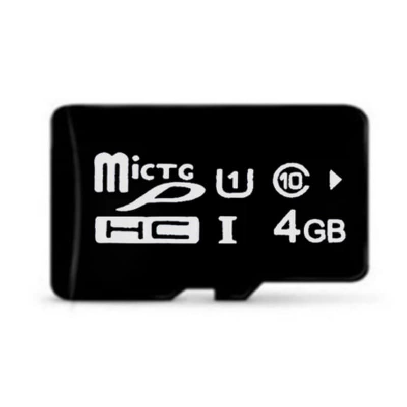 Cartão de Memória 4gb-8gb Micro SD Para Câmeras Infantis