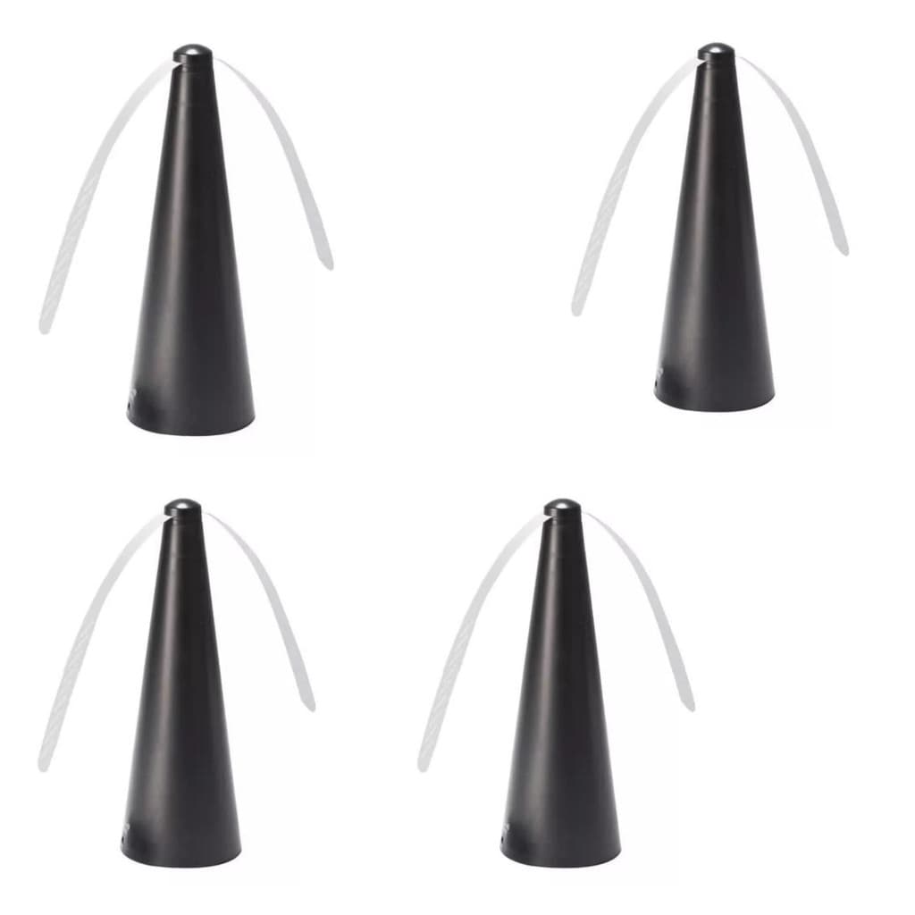 Kit 4 Ventiladores Repelente Insetos Mesa Balcão USB ou Pilha