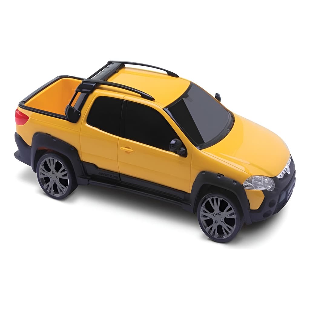 Carrinho Pick-up FireBlade Fiat Strada Adventure – Brinquedo Infantil Resistente e Divertido - OMG Kids