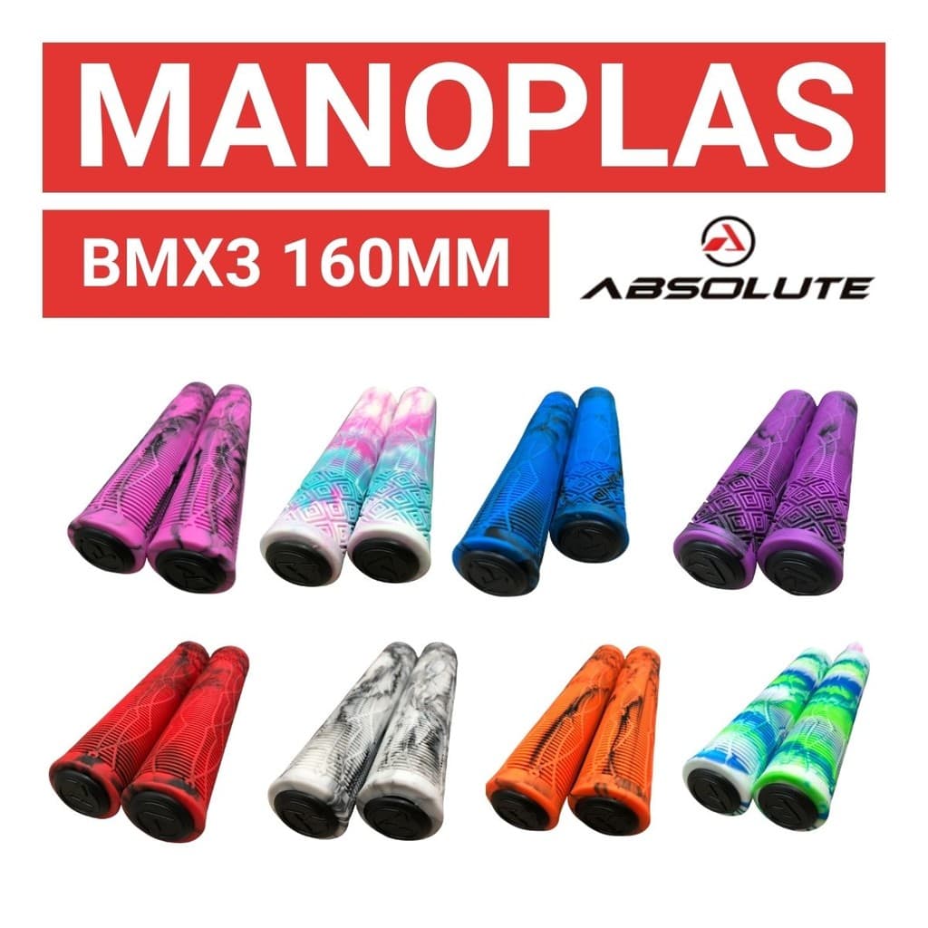 Manopla Bike Punho de Bicicleta Manoplas Bmx Manopla Absolute 160MM