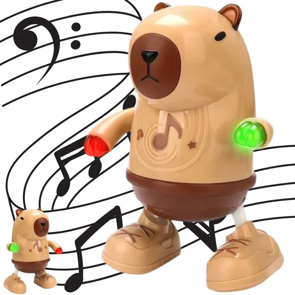 Capivara Musical Brinquedo Criativo Para Menina Envio Relampago
