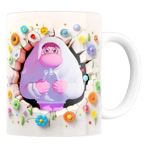 Caneca Personalizada Divertidamente 2 Efeito 3d Vergonha