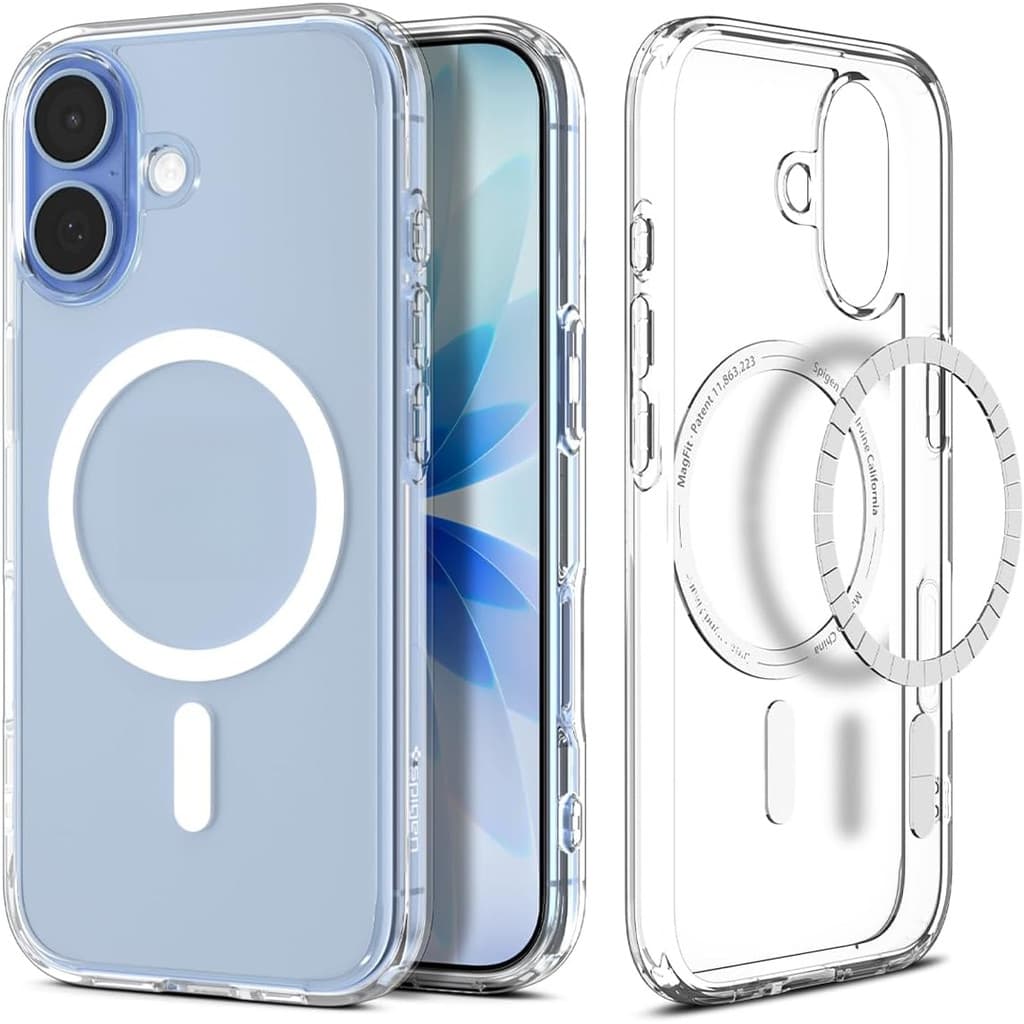 Spigen iPhone 17 Case Ultra Hybrid MagSafe-Branco Transparente