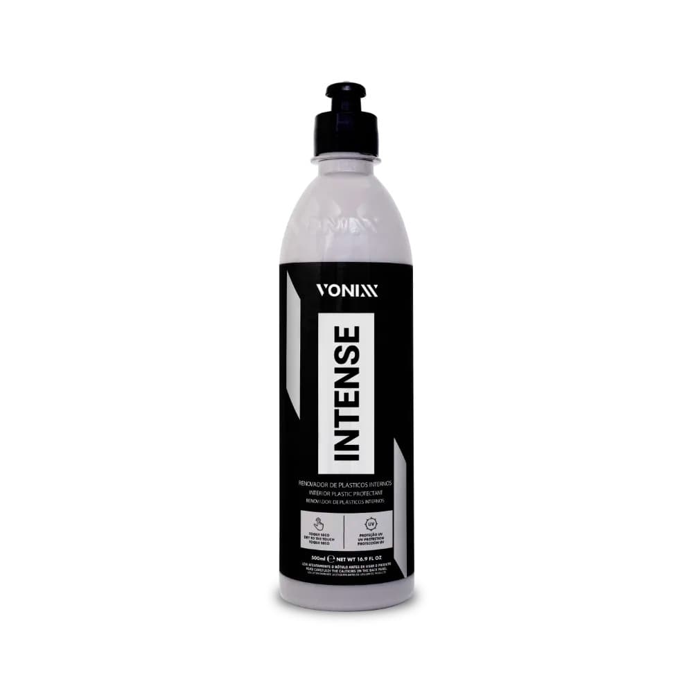 INTENSE VONIXX LIMPA INTERIOR AUTOMOTIVO LIMPEZA PROFUNDA ACABAMENTO SECO PROTEÇÃO UV ALTA DURABILID