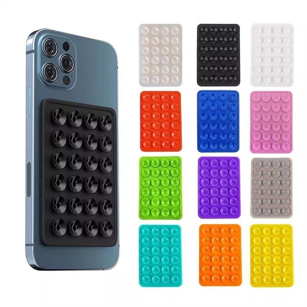 Suporte De Silicone Com Ventosa Para Capinha Celular e Para Uso Diário