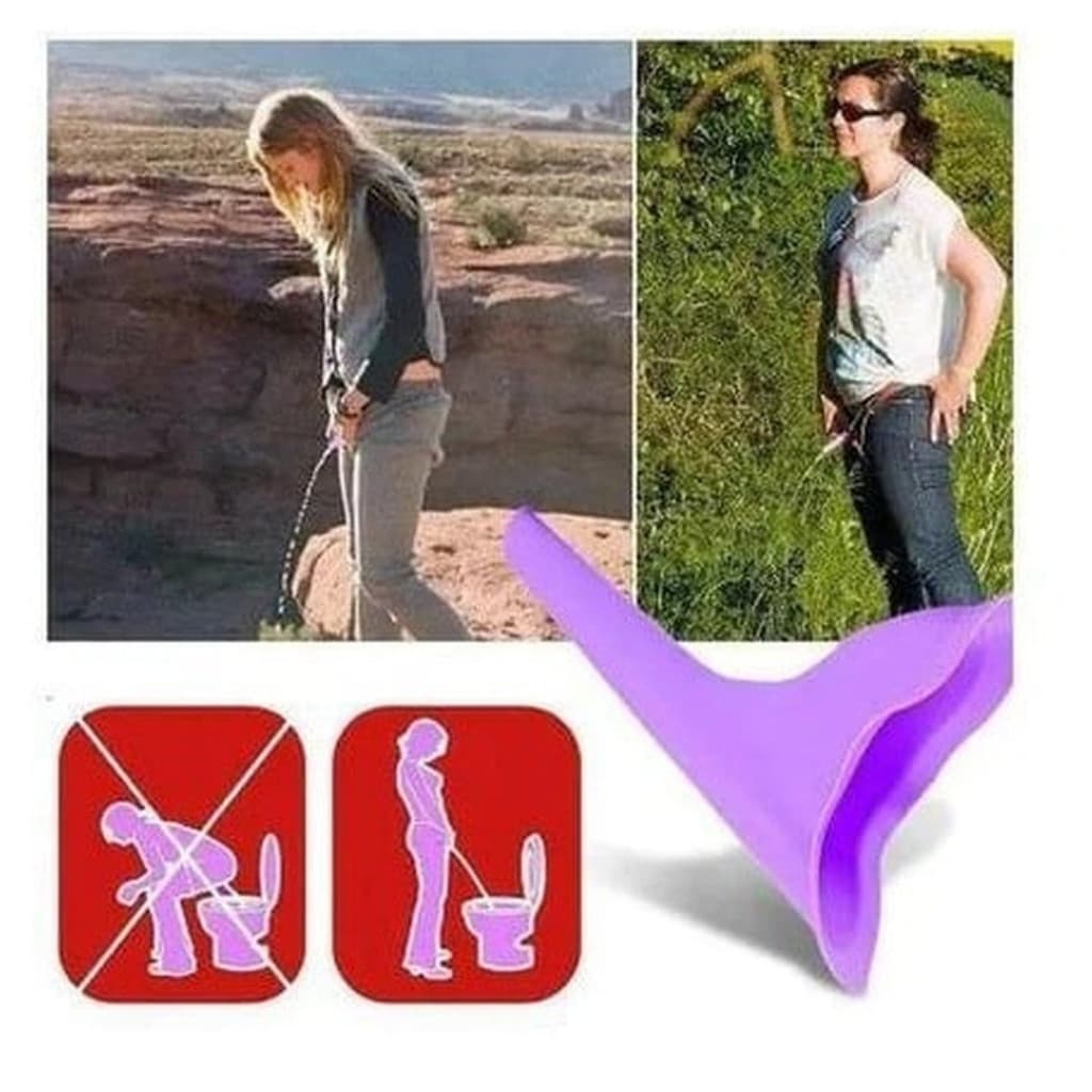 Kit 4 Unidades Urinol Feminino Portátil – Prático, Higiênico e Reutilizável