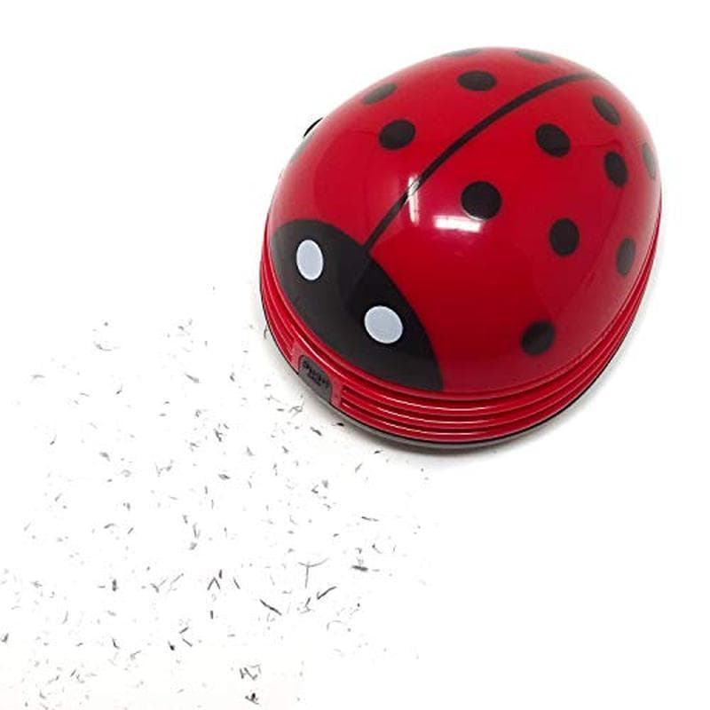 Honbay Joaninha Em Forma De Canto Portátil Aspirador De Pó De Mesa Mini Bonito