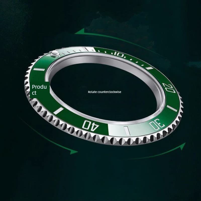 relogio masculino 2025 novo estilo genuíno água verde fantasma relógio masculino relógio mecânico automático luminoso à