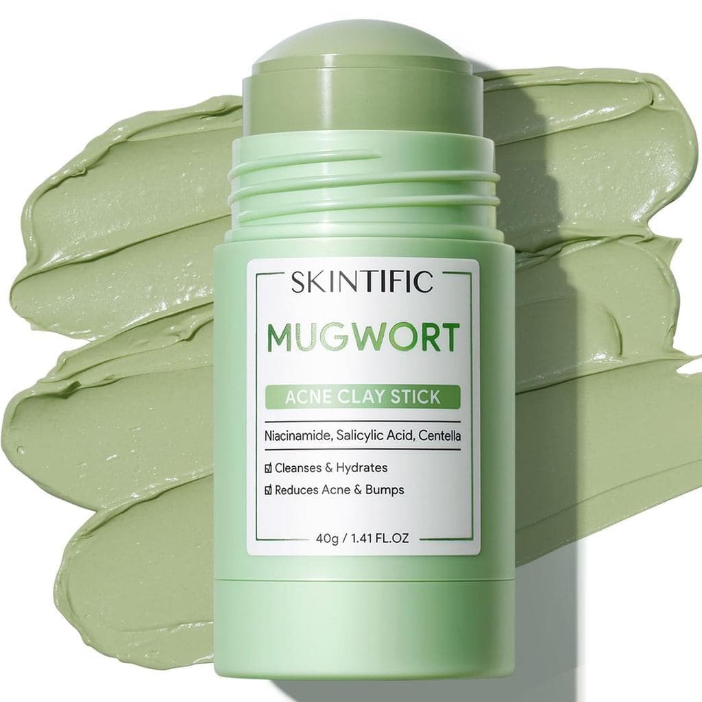 Máscara Facial em Bastão de Argila de Artemísia SKINTIFIC, para Alívio da Vermelhidão e Controle de Imperfeições com Cen