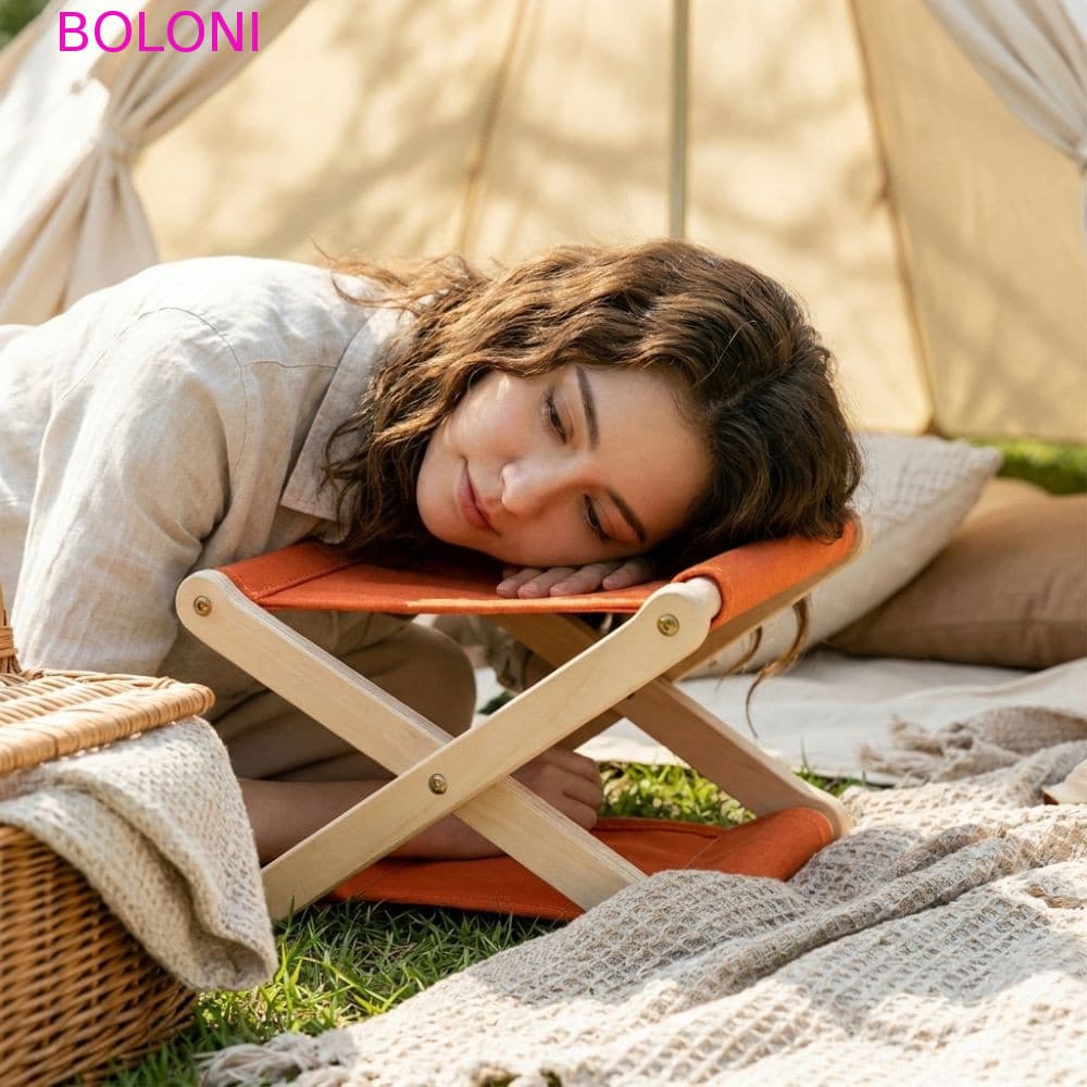 Almofada De Praia Dobrável , Travesseiro Ergonômico De Pescoço Para Acampamento Ao Ar Livre Com Altura Ajustável