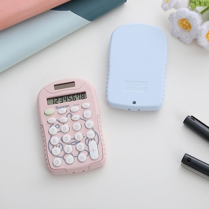 Calculadora mini mini calculadora Display de 8 dígitos calculadora eletrônica Digital portátil estudante exa