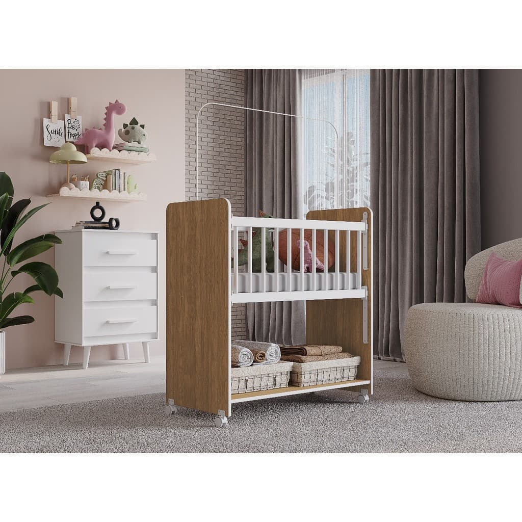 Mini Berço Outside Móvel Moblis – Versatilidade e Alta Qualidade para seu Espaço Externo
