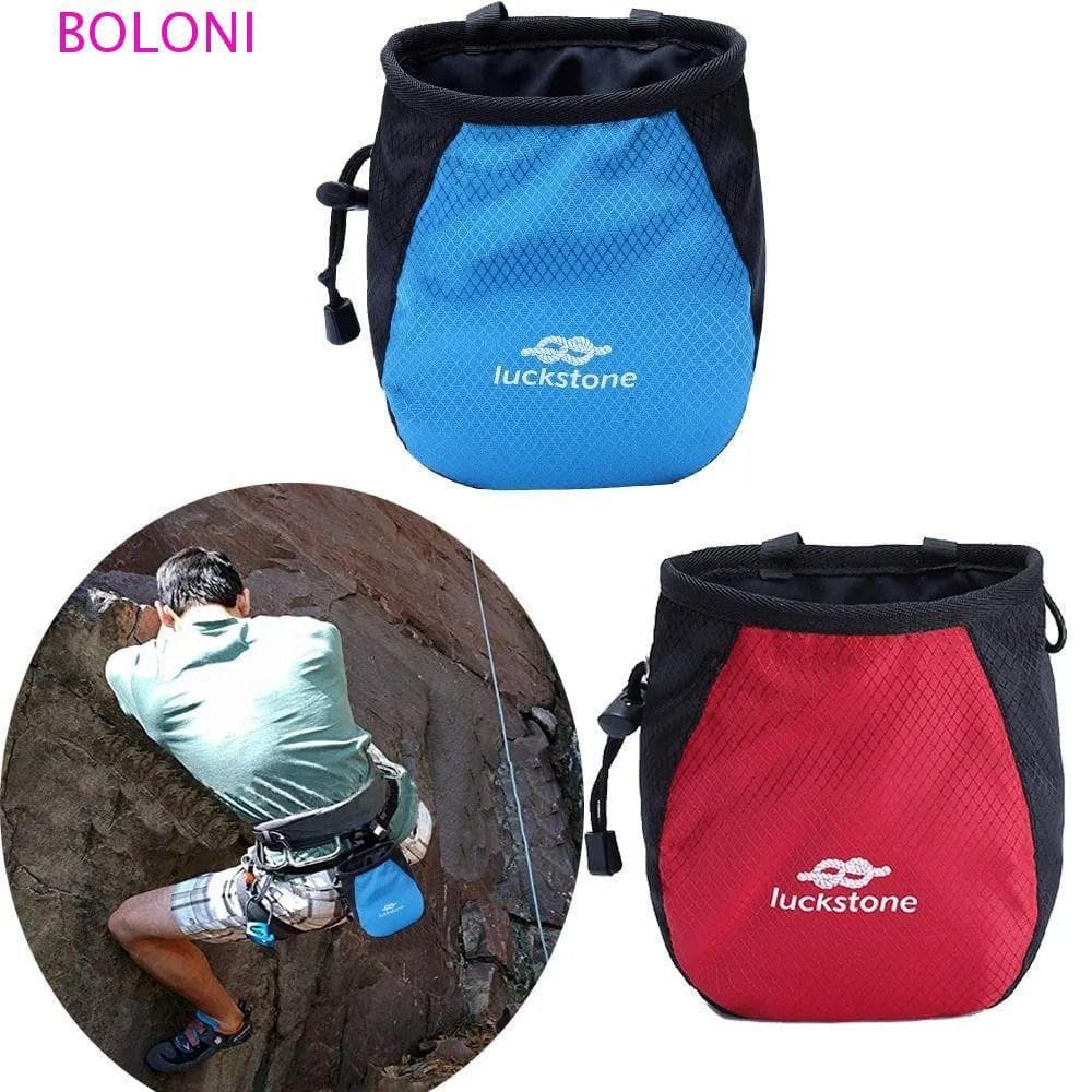 Bolsa De Pó De Magnésio BOLONI , Giz Antiderrapante Para Cinto Escalada À Prova D'água Ajustável