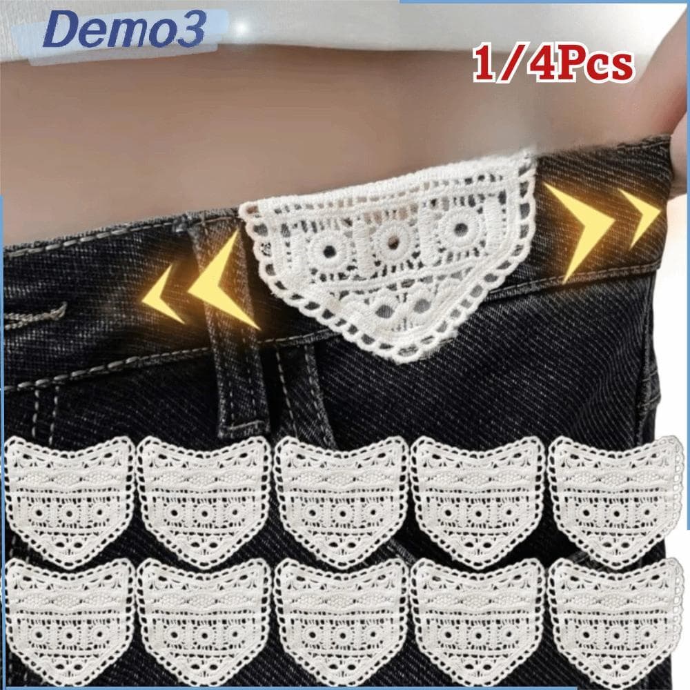 1/4 Unidades Extensor De Jeans Faixa De Cintura-Expansor De Cinto Unissex