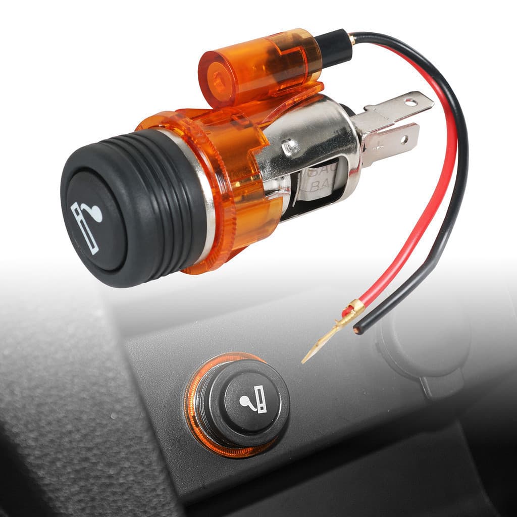 Carregador universal para carro, acendedor tomada de carro, adequado para todos os veículos