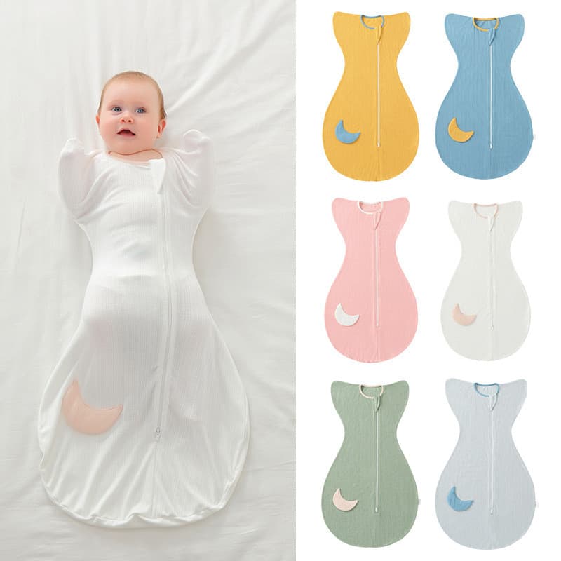 Bebê recém-nascido render estilo Anti-choque saco de dormir primavera outono verão estilo fino envoltório do bebê Swaddl