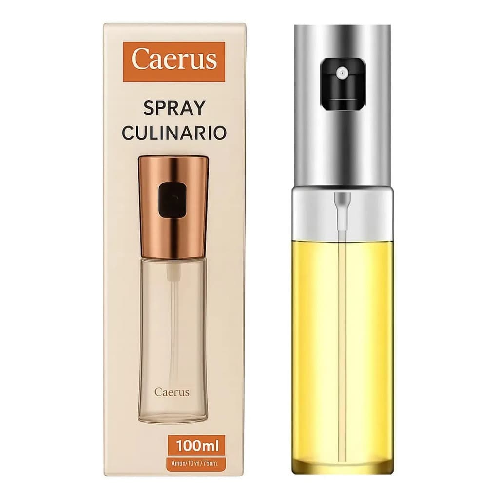 Galheteiro Spray Azeite 100ml Dosador Gourmet Vidro Culinári