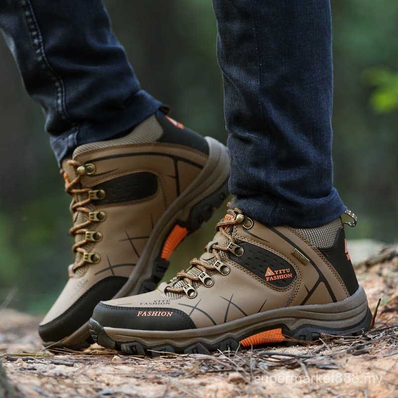 Sapatos Para Caminhada Ao Ar Livre Respirável E Antiderrapante , Estilo UAG . 11JJ