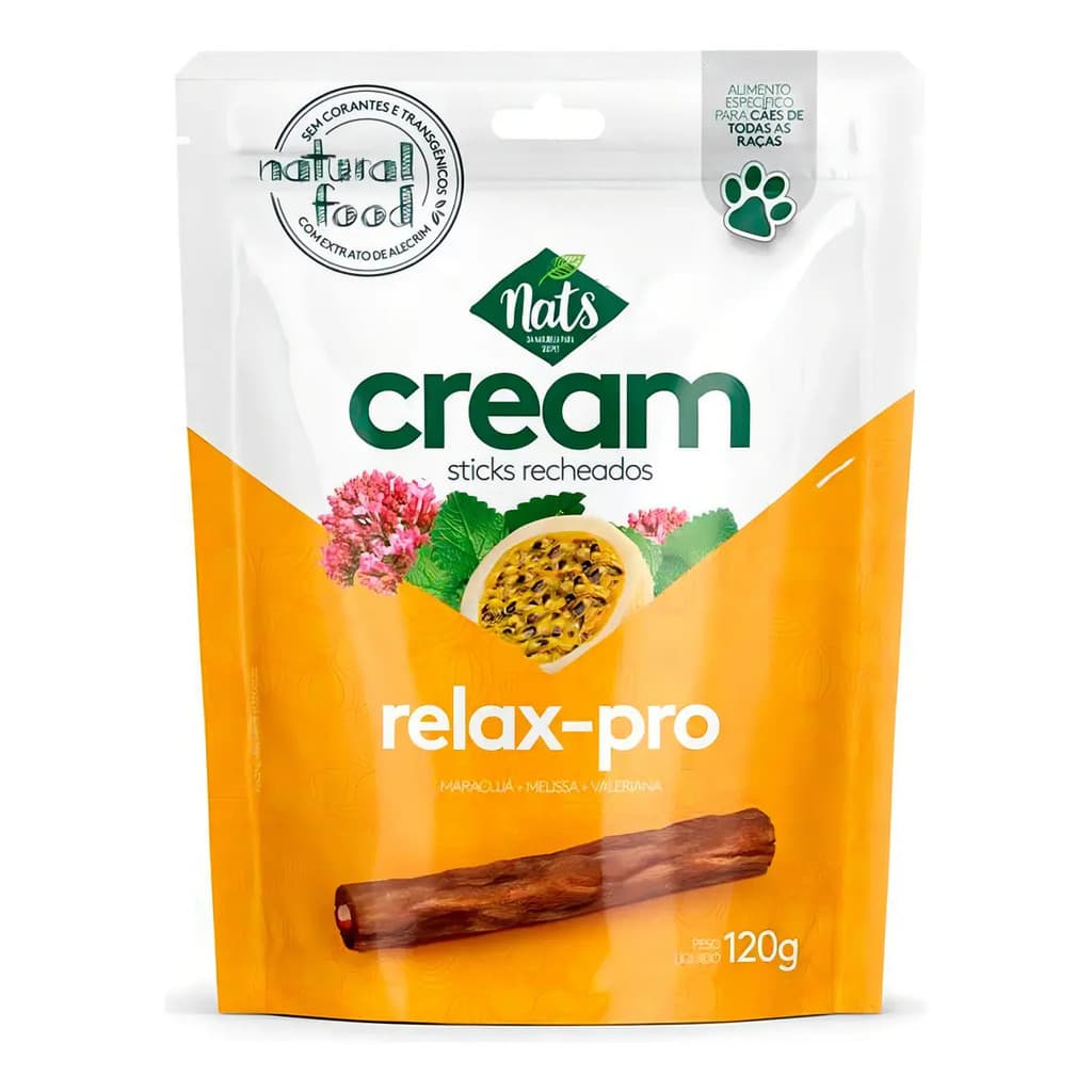 Relax Pro Sticks Nats 120g Sabor Maracujá/melissa/valeriana