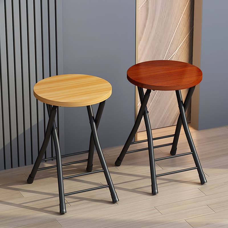 Mesa de jantar fezes portátil dobrável encosto cadeira simples estilo moderno cadeira dobrável quadro ferro encosto dobr