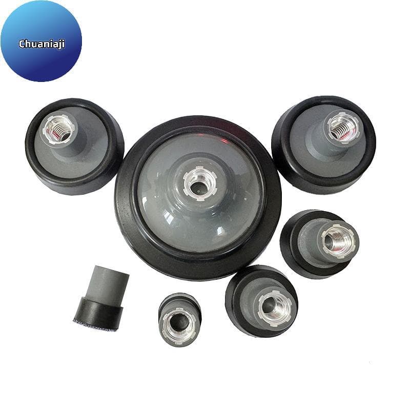 Chuaniaji 1.2/2/3/5 Polegada Placa Baing Almofada Lixar Suporte De Polimento Esponja Para Rosca M14 Ba Máquinas BR