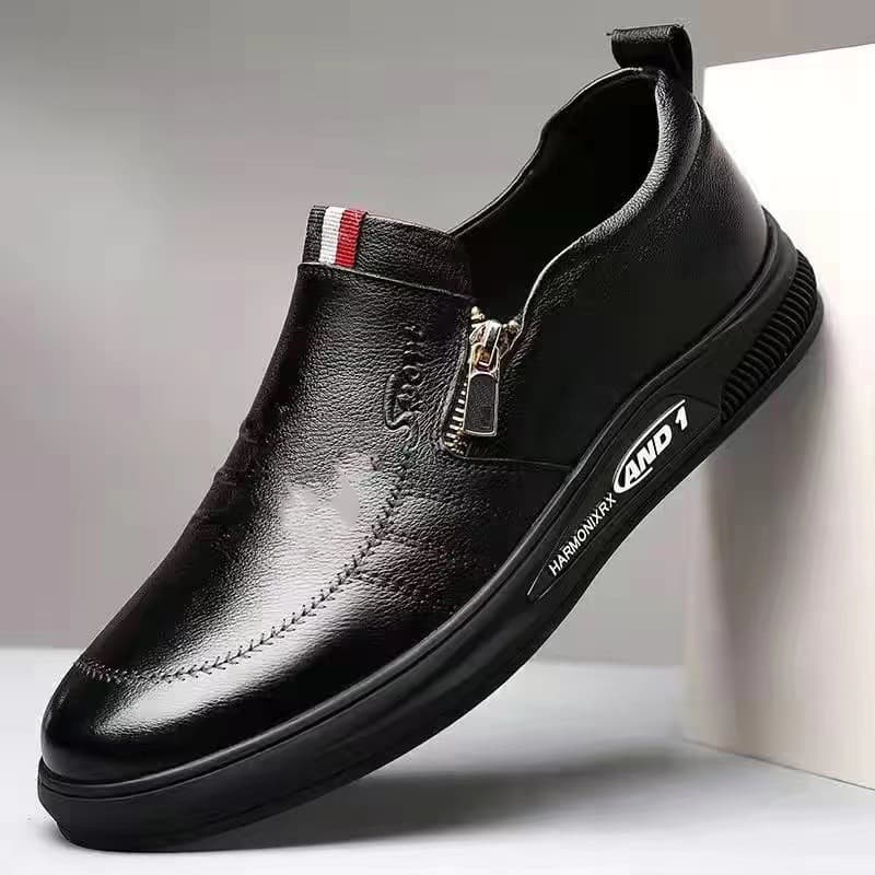 Novo estilo primavera sapatos masculinos respirável Casual negócios moda sapatos de couro capa pé britânico na moda desl