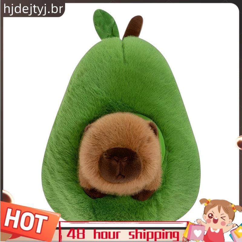 Abacate Brinquedo De Pelúcia Realista Animal Macio Recheado Comida Plushie Travesseiro Boneca 55cm