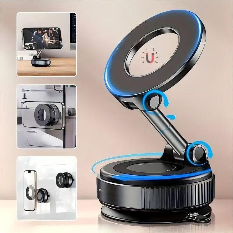 360 ° Suporte Magnético Giratório Para Telefone , ABS Extensível Dobrável