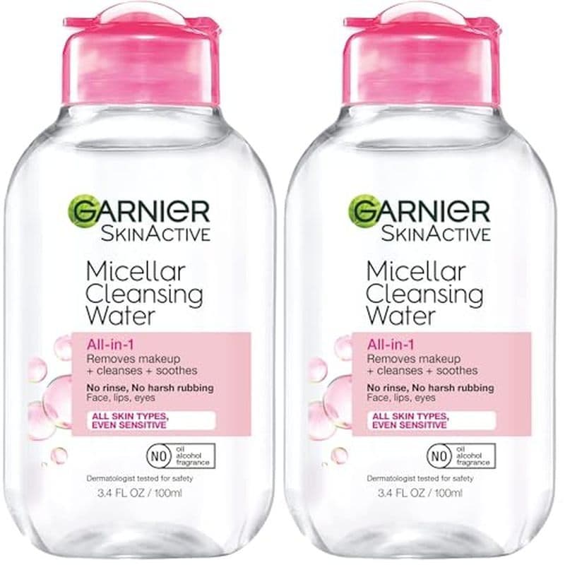 Água Micelar Garnier , Limpador Facial Hidratante & amp ; Removedor De Maquiagem , Adequado Para Pele Sensível , Vegano