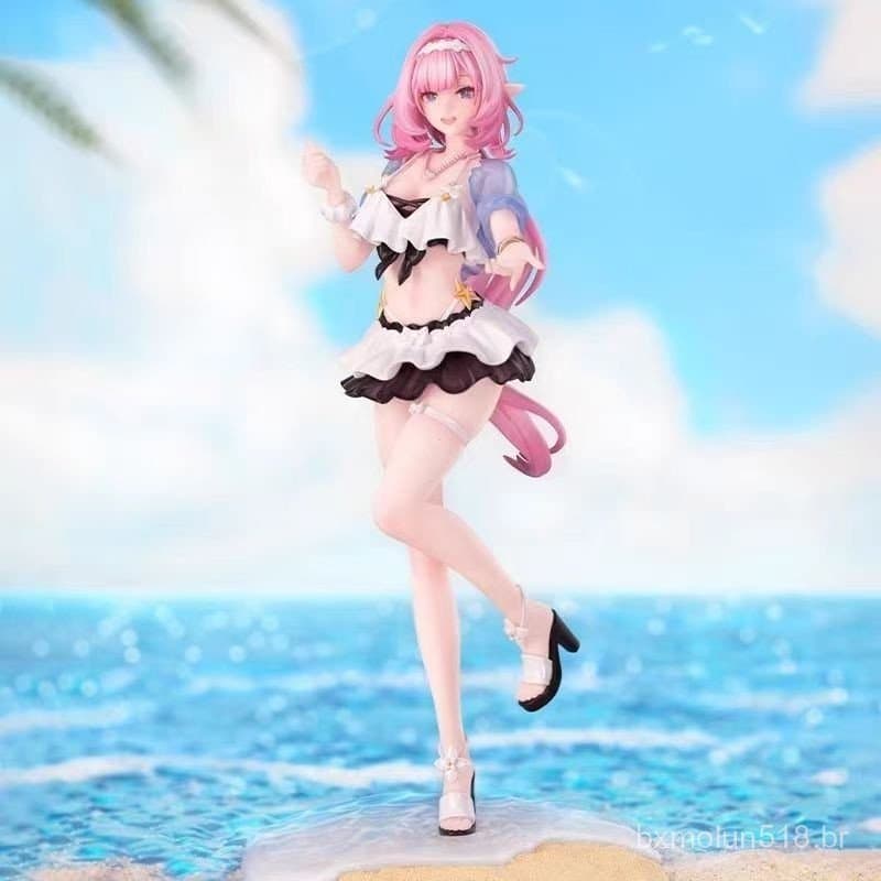 Estátua da Personagem Elisa do Jogo Honkai Impact 3rd, Edição Fada de Verão, Modelo em PVC, Figura Colecionável GK F8WH