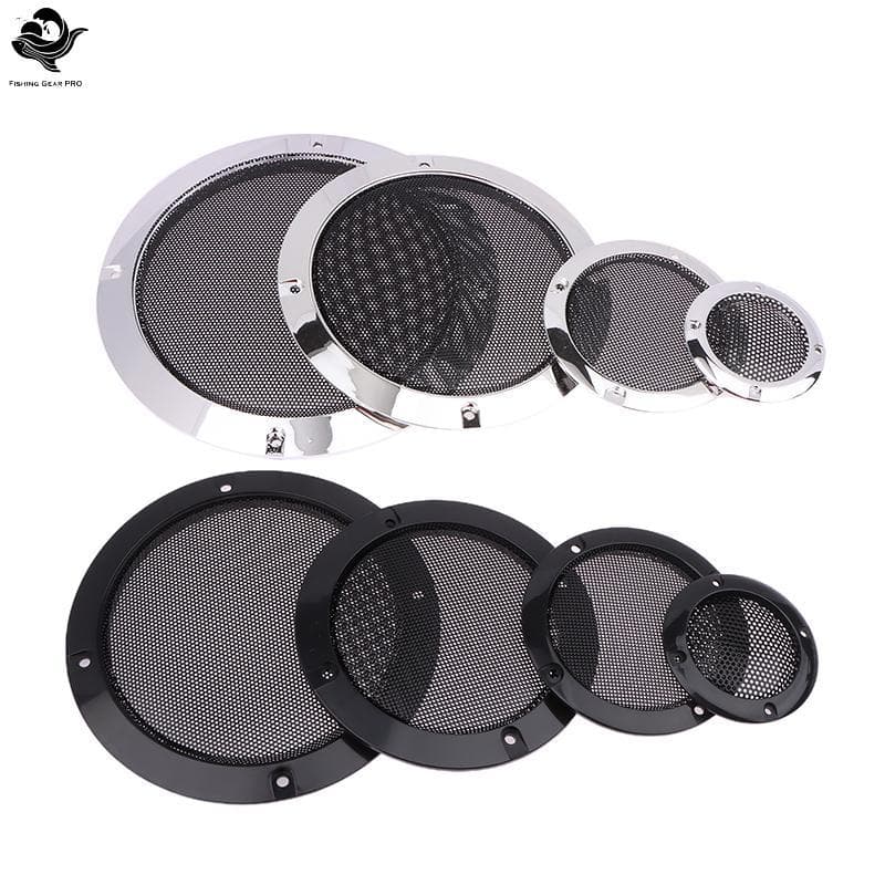PFG 2/3/4/5/6.5/8 Polegada Alto-Falante Net Capa Carro Casa Malha Gabinete Falantes Quadro Plástico Metal Ferro Fio Grad