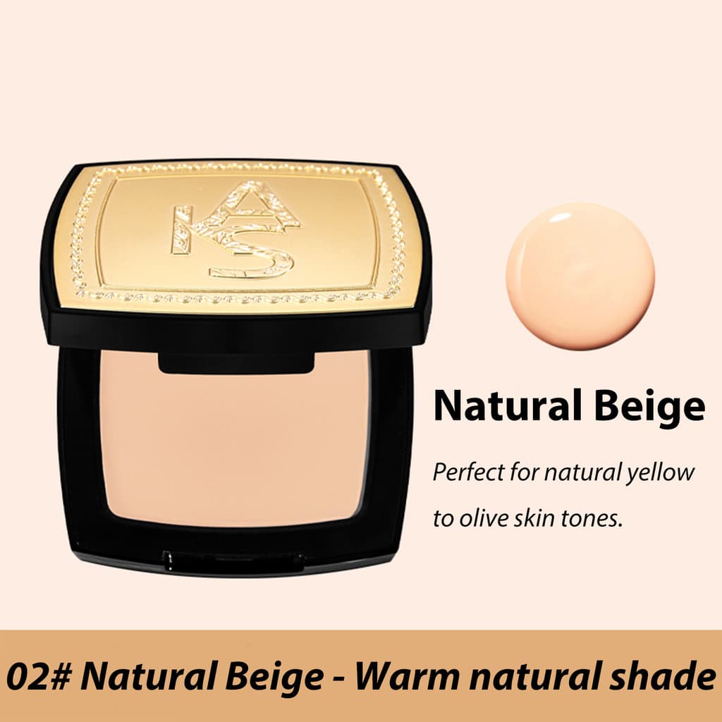 kakashow Base Creme A Pó De Longa Duração Cobertura Total Bálsamo Corretor Para Iniciantes Não Gorduroso BB CC Cream Com