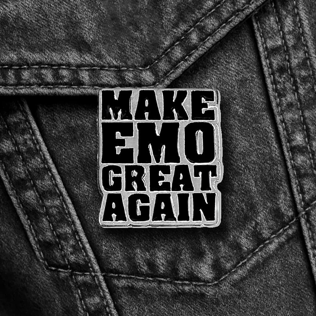 Pin Broche Make Emo Great Again Rock Pins de Metal