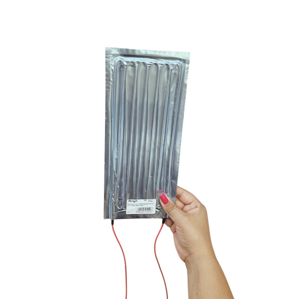 RESISTÊNCIA SILICONE MANTA ALUMÍNIO 270 X 120MM 145W X 220V